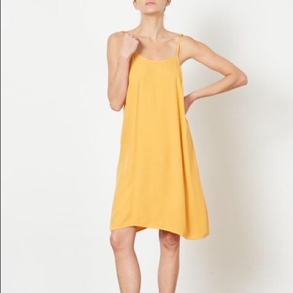 Nico Nico poppy colored slip dress